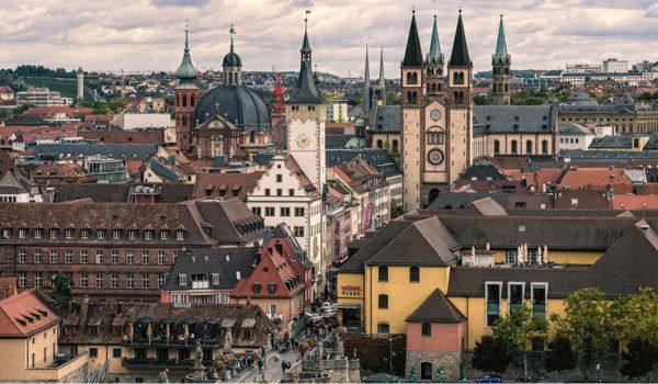 würzburg innenstadt panorama